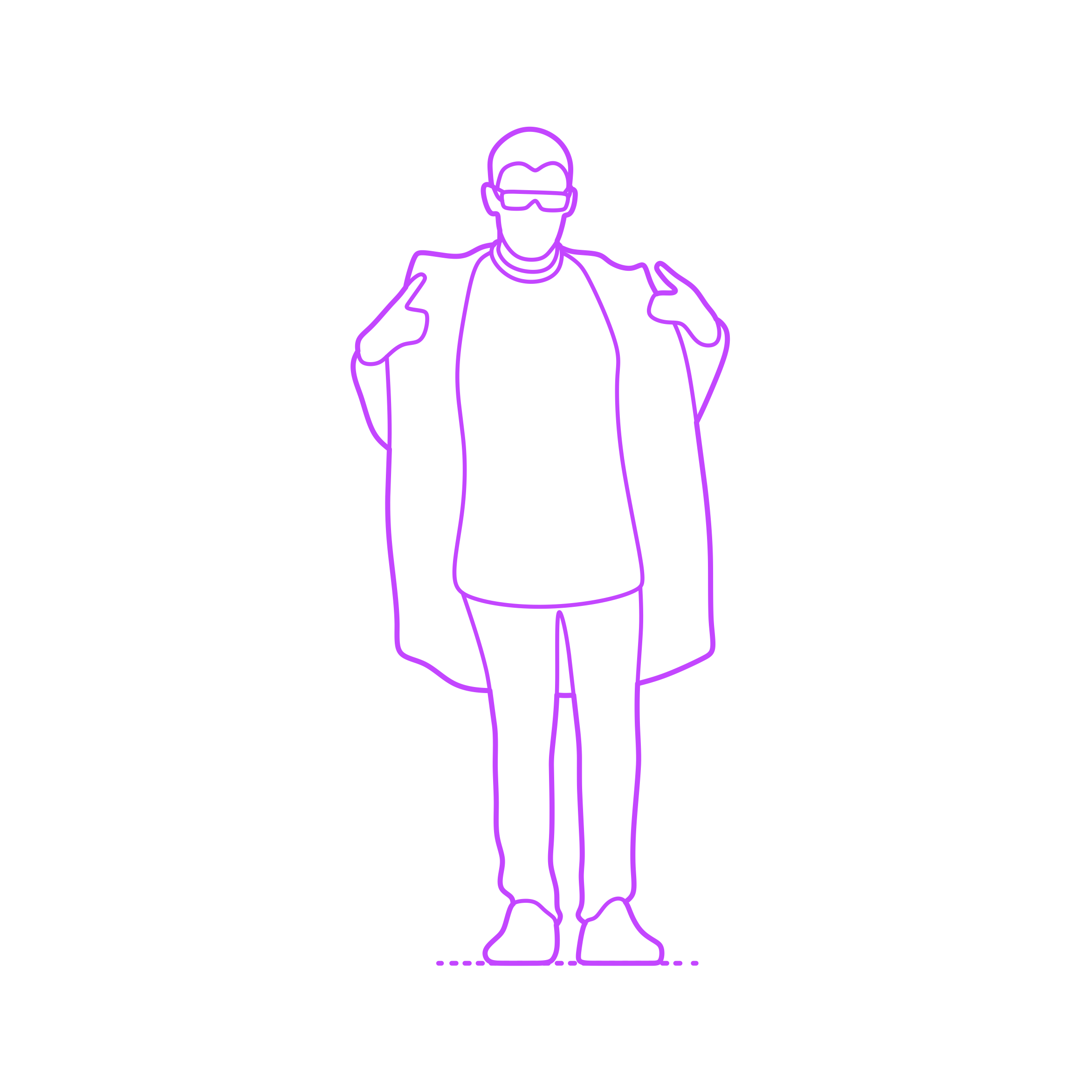 Pop Culture Rappers Bad Bunny Outline Svg Vector Free Vectors